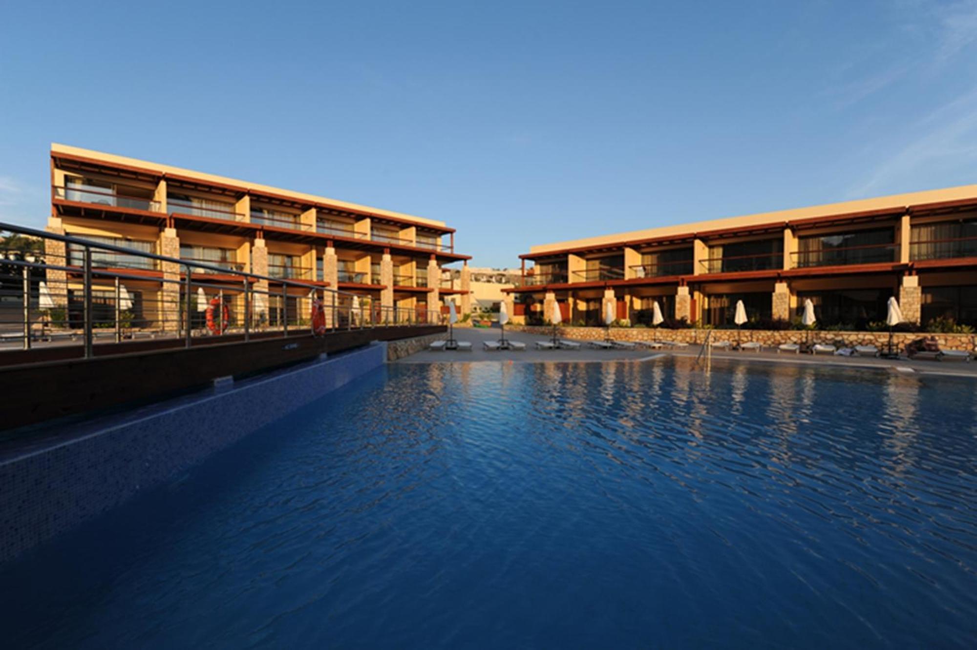 Island Blue Hotel Pefki Buitenkant foto